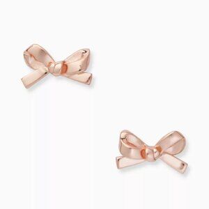 Kate Spade Skinny Mini Bangle Earrings in Rose Gold